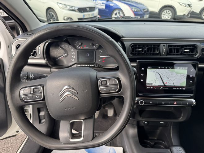 Citroen C3 1.5 BLUEHDI 100CH S&S BVM 6 FEEL NAV BLANC de 2021