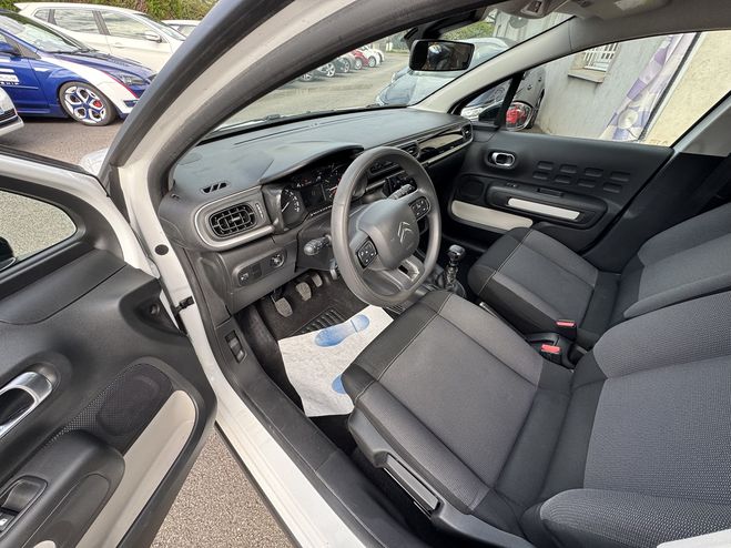 Citroen C3 1.5 BLUEHDI 100CH S&S BVM 6 FEEL NAV BLANC de 2021