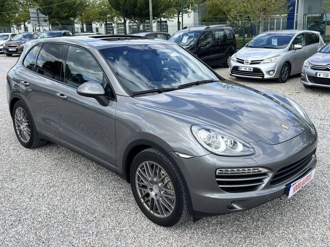 Porsche Cayenne II (958) Diesel GRIS de 2012