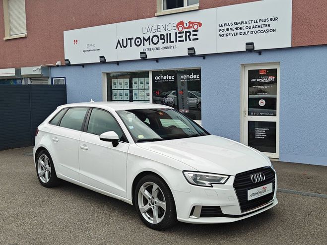 Audi A3 Sportback 2.0 TDI 150ch 8cv Blanc de 2017