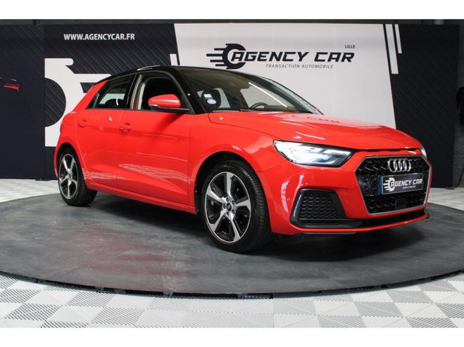 Audi A1 Sportback 1.0 25 TFSI 95 Advanced Carpla ROUGE FONCE de 2021