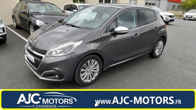 Peugeot 208 1.2 PURETECH 82CH E6.2 EVAP ALLURE 5P Gris Platinium de 2019