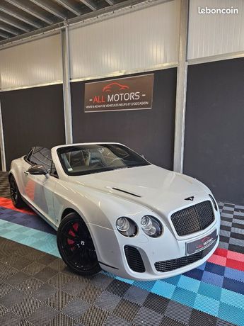  Voir détails -Bentley Continental GTC GT Supersports? W12 6.0 Bi-Turbo 630 à Lieusaint (77)
