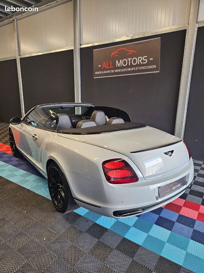 Bentley Continental GTC GT Supersports? W12 6.0 Bi-Turbo 630 Blanc de 2013