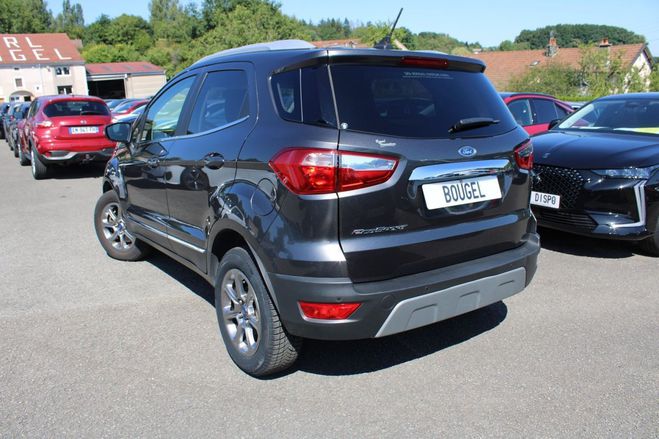 Ford Ecosport TITANIUM 125 CV ECOBOOST GPS 3D CLIM AUD Gris Carbone de 2019