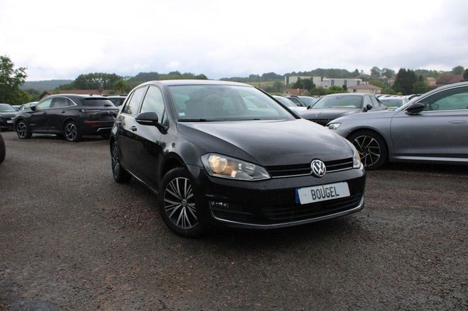Volkswagen Golf 7 ALLSTAR GPS 3D CLIM 2L TDI 150 CV CAM Noir Intens de 2016
