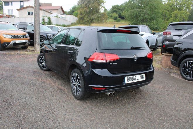 Volkswagen Golf 7 ALLSTAR GPS 3D CLIM 2L TDI 150 CV CAM Noir Intens de 2016