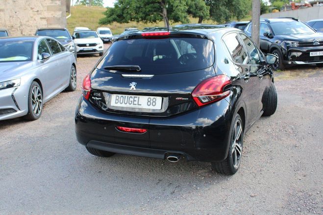 Peugeot 208 II BLUE HDI 100 CV GT-LINE CLIM GPS 3D A Noir Perla de 2016