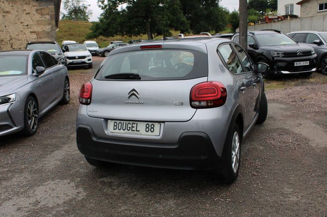 Citroen C3 III FEEL BUSINESS 82 CV ESSENCE GPS 3D C Gris Artense de 2018