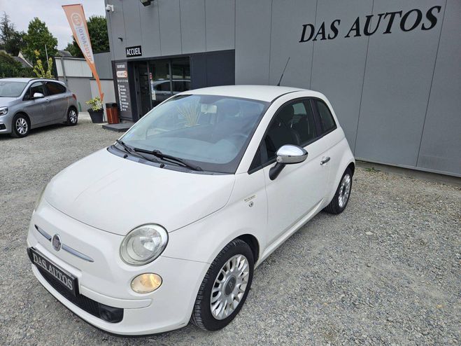 Fiat 500 1.2 8v 69ch Pop BLANC de 2009