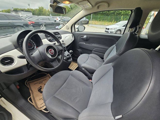Fiat 500 1.2 8v 69ch Pop BLANC de 2009