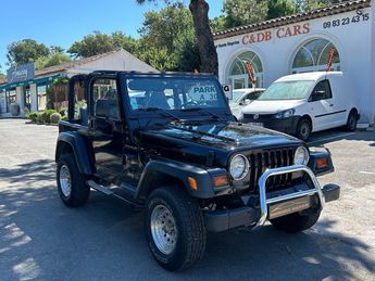  Voir détails -Jeep Wrangler 2.5i Sport SE Soft Top / TRS BON TAT / à Gassin (83)