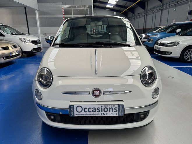 Fiat 500 1.2 8v 69ch Lounge BLANC de 2008