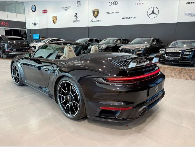 Porsche 911 TYPE 992 CABRIOLET TURBO 3.8 650 S PDK Noir Metal de 2020