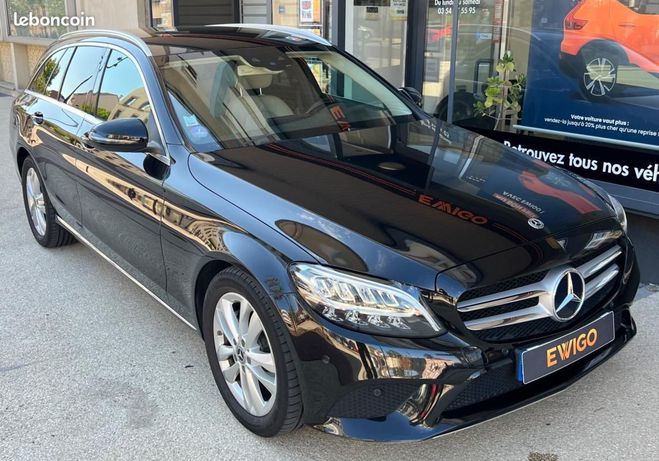 Mercedes Classe C 200 BREAK 184ch MHEV 9G-TRONIC GRAND GPS Noir de 2019