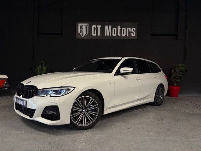 BMW Serie 3 TOURING (G21) 320DA 190CH M SPORT Blanc de 2020