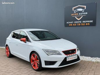  Voir détails -Seat Leon cupra 2.0 tsi 280ch pack performance ora à Bischwiller (67)