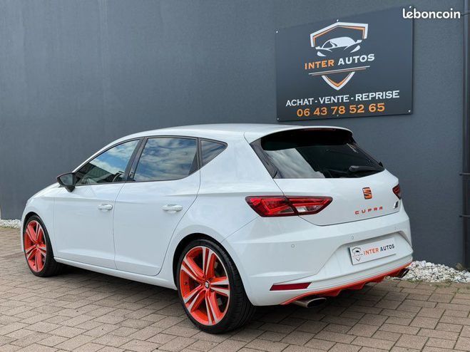 Seat Leon cupra 2.0 tsi 280ch pack performance ora Blanc de 2015