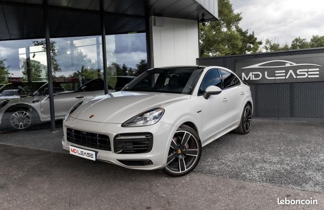 Porsche Cayenne E-Hybrid 3.0 V6 462 ch Tiptronic BVA Lea Gris de 2022