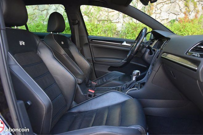 Volkswagen Golf 7R 2.0 310ch TSI PHASE 2 BV DSG 7 Noir de 2017
