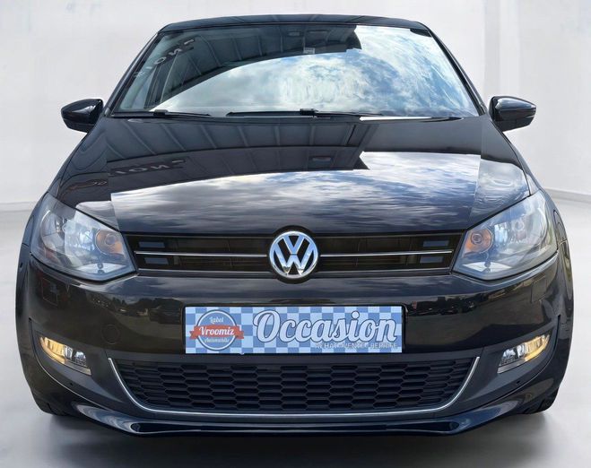 Volkswagen Polo 1.2 TSI 105ch (5 cv) 8V Turbo - BVM6 - 5 Noir de 2011