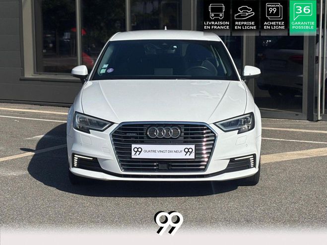 Audi A3 Sportback 1.4 TFSI e-tron - 204 - BV S-T Blanc mtallis de 2017