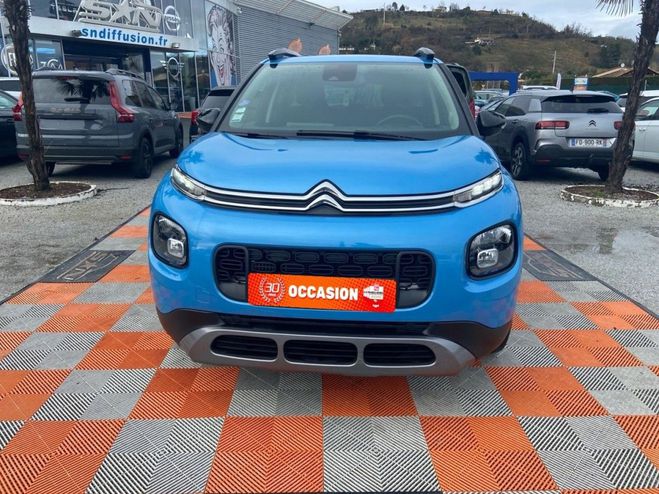 Citroen C3 Aircross PureTech 110 BV6 SHINE GPS Bleu Clair de 2018