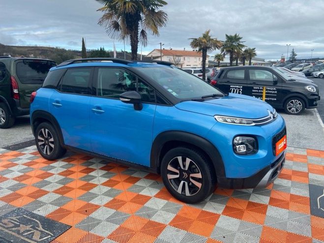 Citroen C3 Aircross PureTech 110 BV6 SHINE GPS Bleu Clair de 2018