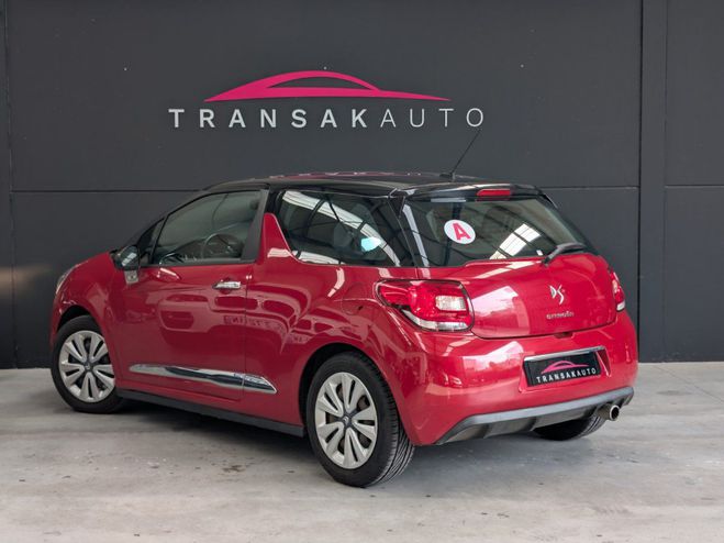 Citroen DS3 1.2 82 ch CHIC - REGULATEUR - DISTRIBUTI Rouge de 2013