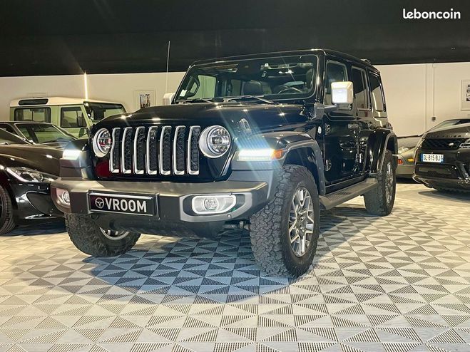 Jeep Wrangler iv (2) unlimited 4xe 2.0 l t 380 phev 4x Noir de 2022