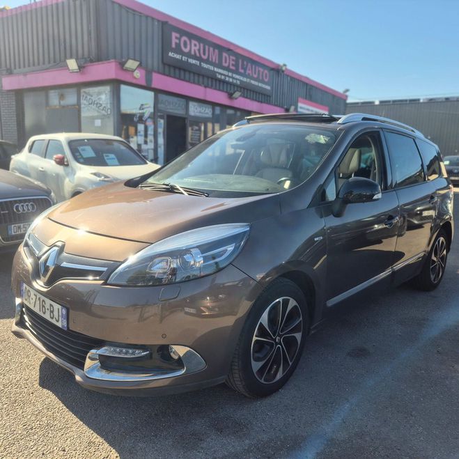Renault Grand Scenic III (2) 1.5 DCI 110 BOSE DITION EDC 7PL Marron de 2015