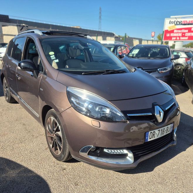 Renault Grand Scenic III (2) 1.5 DCI 110 BOSE DITION EDC 7PL Marron de 2015