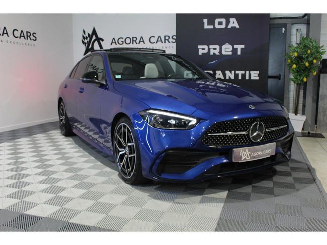 Mercedes Classe C 220 d - BVA 9G-Tronic BERLINE - BM206 AM Bleu mtallis de 2023