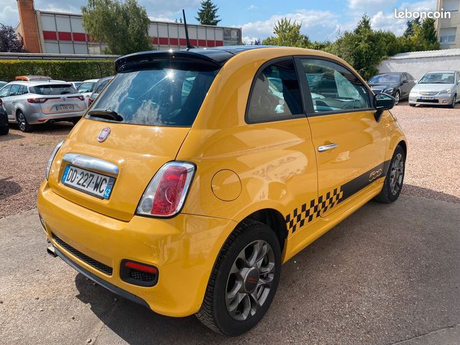 Fiat 500 0.9 8v twinair 85ch s&s club Jaune de 2014