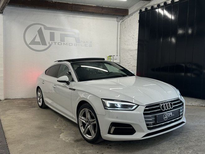 Audi A5 Sportback 40 TFSI 190CH S LINE S TRONIC  Blanc de 2019