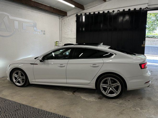 Audi A5 Sportback 40 TFSI 190CH S LINE S TRONIC  Blanc de 2019