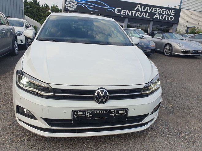 Volkswagen Polo 1.0 TSI 110CH CARAT EURO6D-T Blanc de 2021