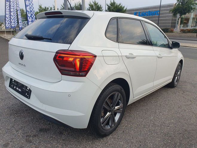 Volkswagen Polo 1.0 TSI 110CH CARAT EURO6D-T Blanc de 2021