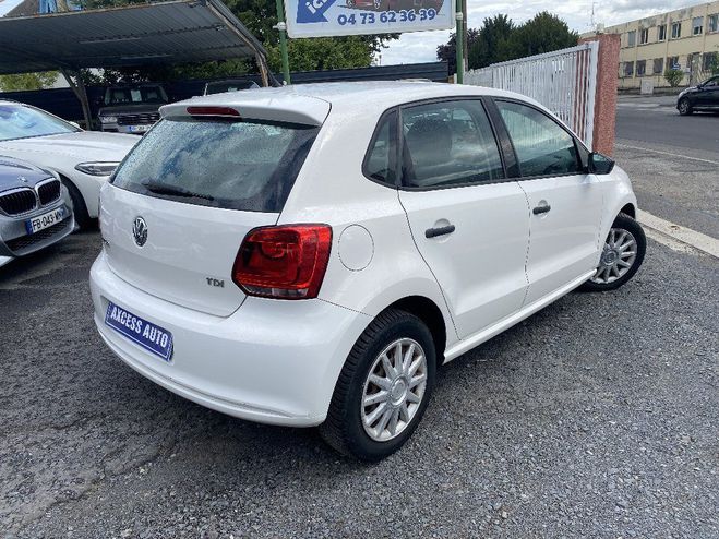 Volkswagen Polo 1.2 TDI 75 CR FAP Trendline Blanc de 2012