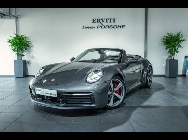 Porsche 911 Cabriolet 3.0 450ch 4S PDK MY20 Gris Quartz Mtallis de 2019