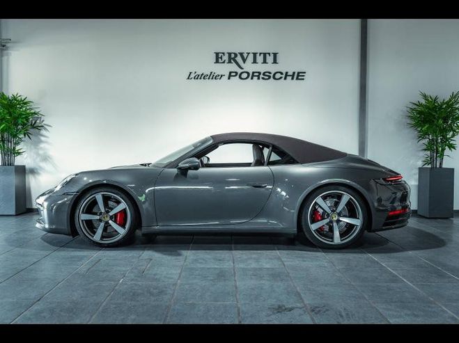 Porsche 911 Cabriolet 3.0 450ch 4S PDK MY20 Gris Quartz Mtallis de 2019