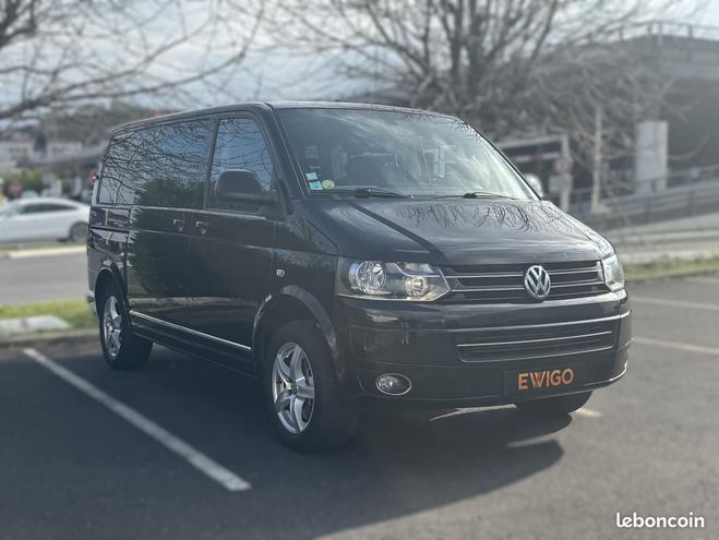 Volkswagen Multivan TRANSPORTER CARAVELLE 2.0 180CH BVA MOTE Noir de 2010