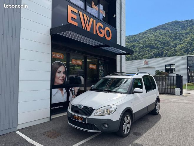 Skoda Roomster 1.2 TSI 105CH SCOUT TOIT PANORAMIQUE Blanc de 2012