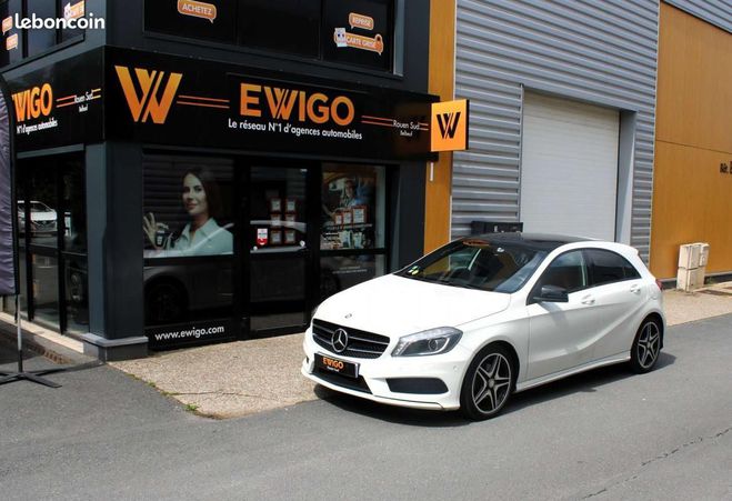Mercedes Classe A 1.5 180 CDi 110 ch FASCINATION 7G-DCT TO Blanc de 2014