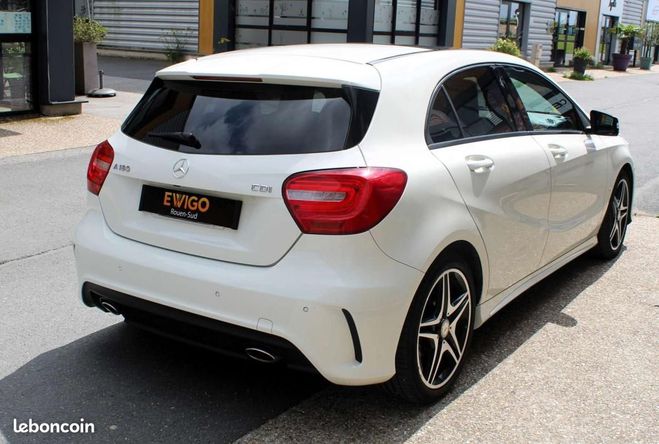 Mercedes Classe A 1.5 180 CDi 110 ch FASCINATION 7G-DCT TO Blanc de 2014