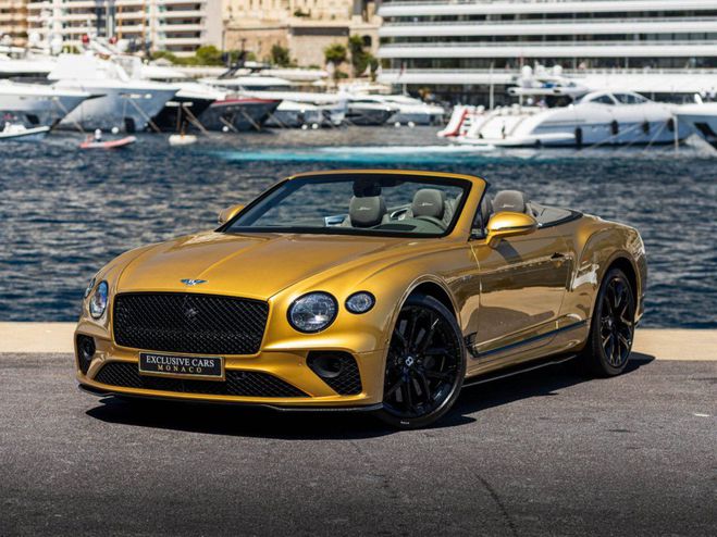 Bentley Continental GTC SPEED W12 639 CV - MONACO Jaune Khamun by Mulliner Mtal de 2023