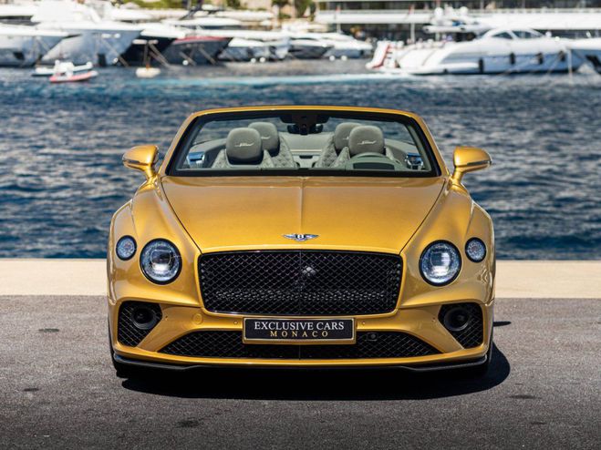 Bentley Continental GTC SPEED W12 639 CV - MONACO Jaune Khamun by Mulliner Mtal de 2023