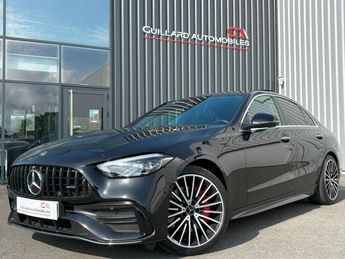  Voir détails -Mercedes Classe C 220 d 200ch AMG LINE 9G-TRONIC à Pleumeleuc (35)