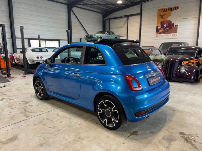 Fiat 500 C 1.2 (69ch) BLEU de 2016