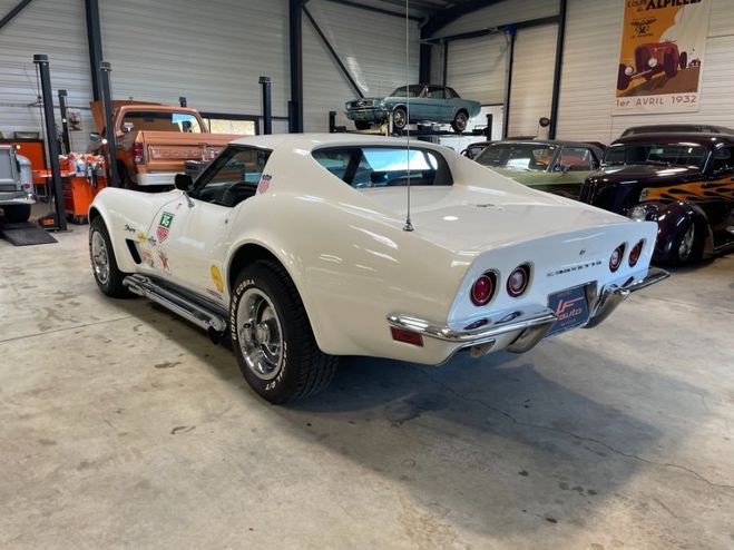 Chevrolet Corvette C3 454 ci 7.4 l Gros Bloc LS4 BLANC de 1973